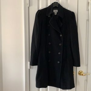 Armani Exchange Long coat 75% wool